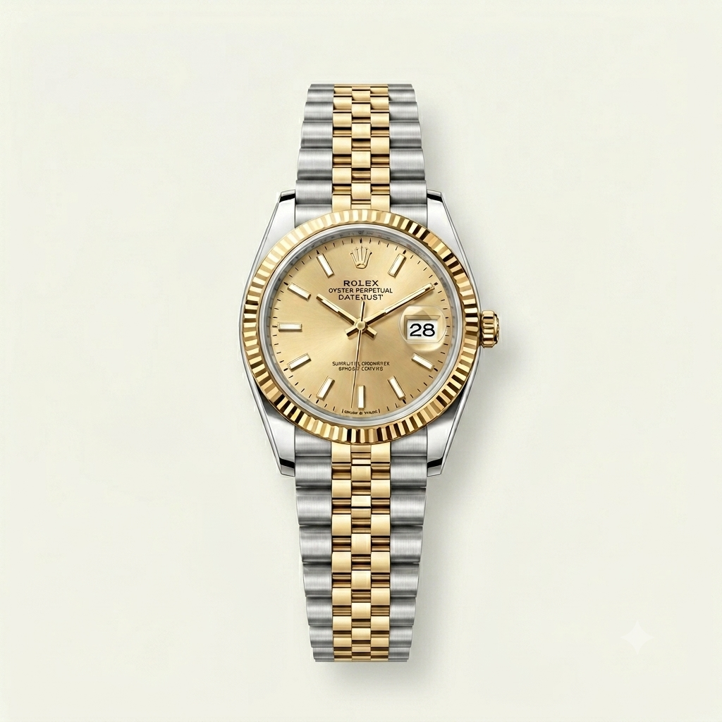 Timora Datejust Two-Tone Gold – Luxury Classic Edition Watch