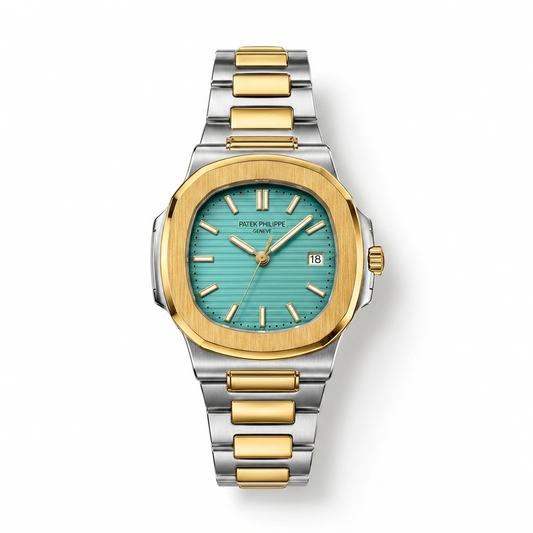 Timora Legacy – Olive Green Dial | Gold Steel Edition
