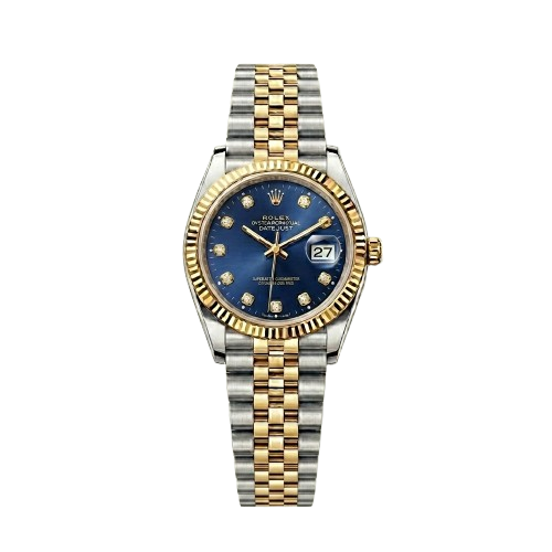 Timora Prestige – Two-Tone Gold | Luxury Blue Dial Edition