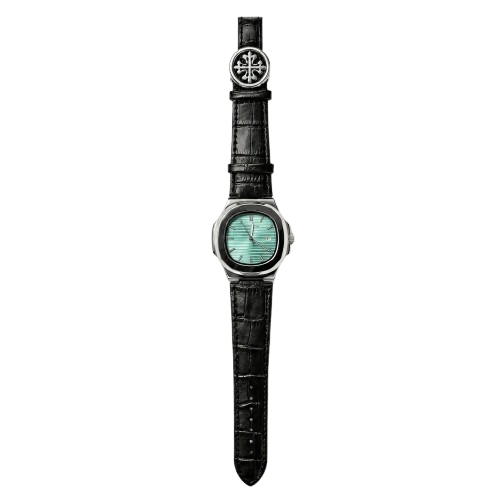Nautilus Turquoise Green Leather (Patek Philippe Inspired)