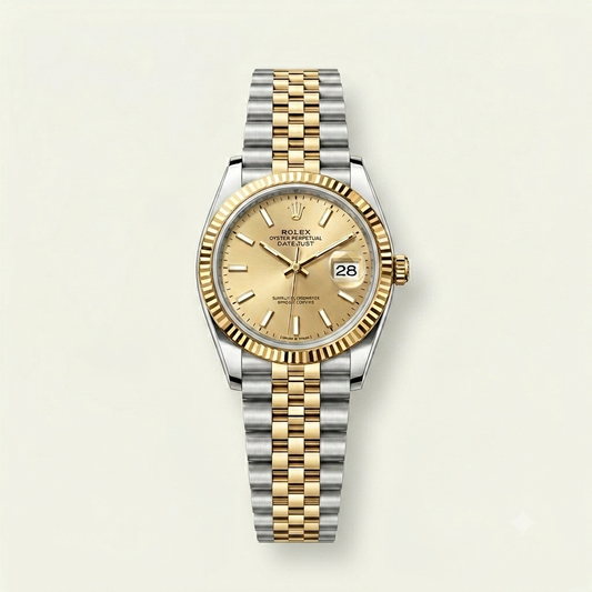 Timora Datejust Two-Tone Gold – Luxury Classic Edition Watch
