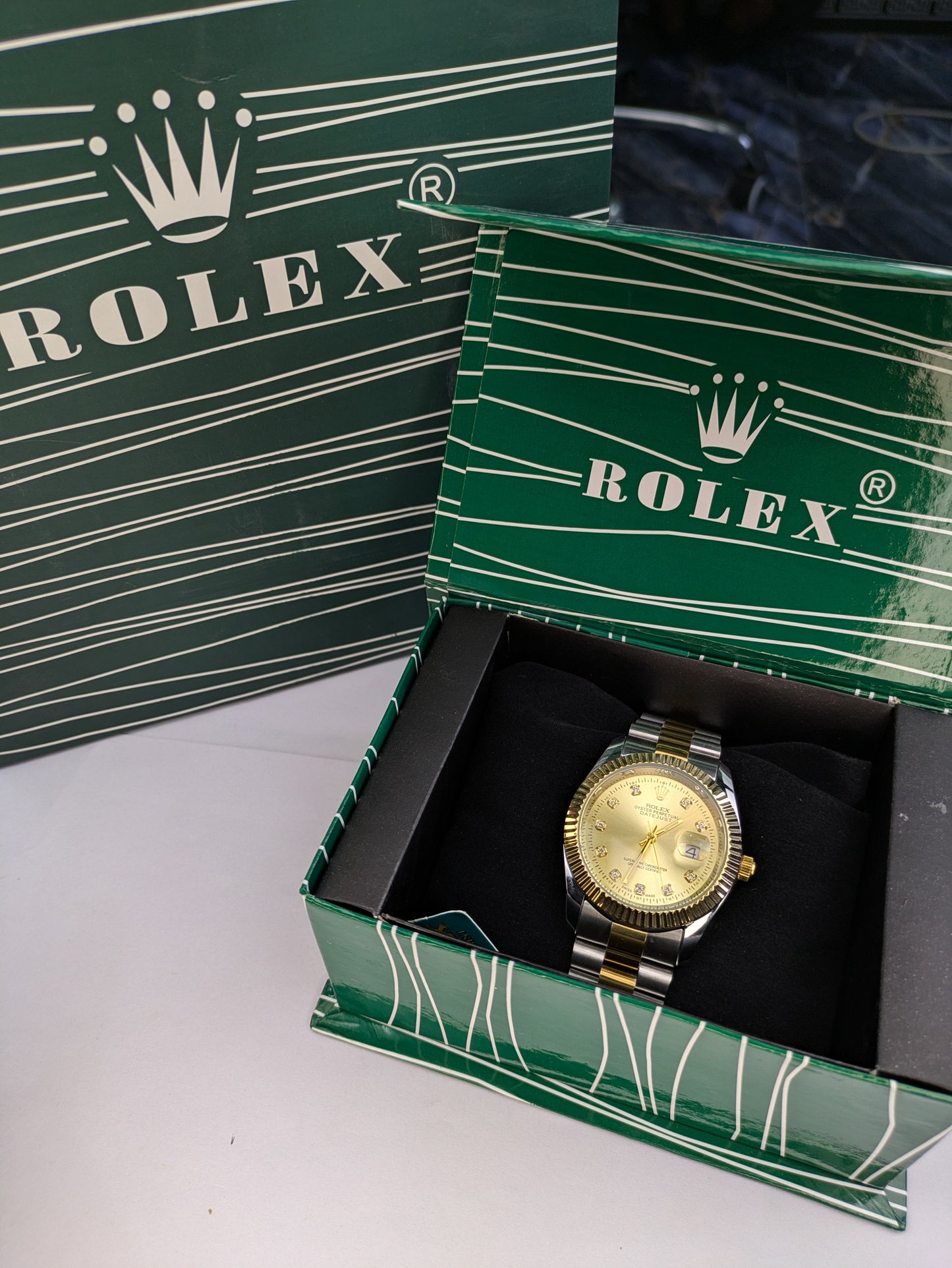 Timora Prestige – Two-Tone Gold | Luxury Classic Edition Watch