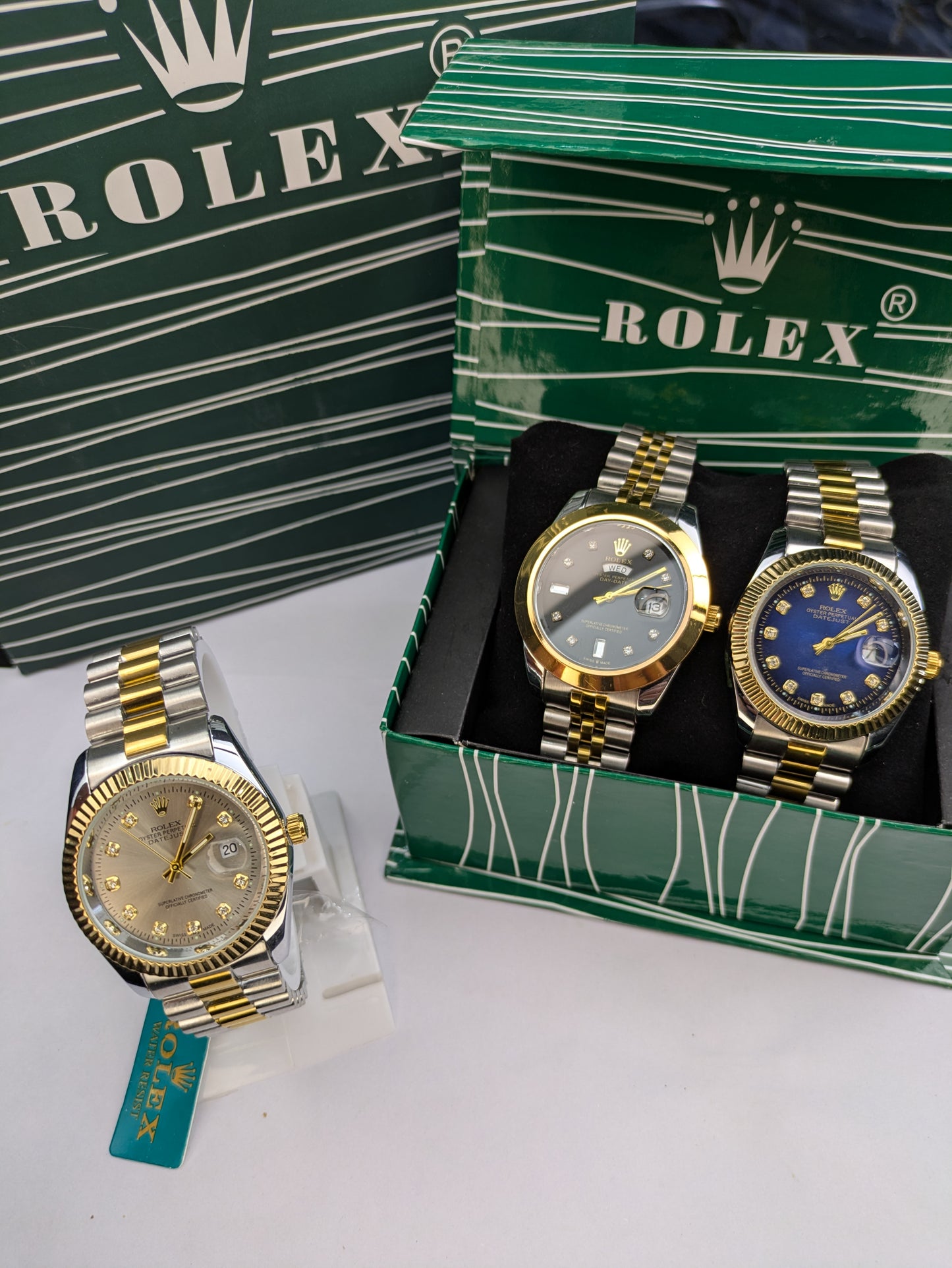 Rolex Datejust Two-Tone Gold – Luxury Silver Dial Edition