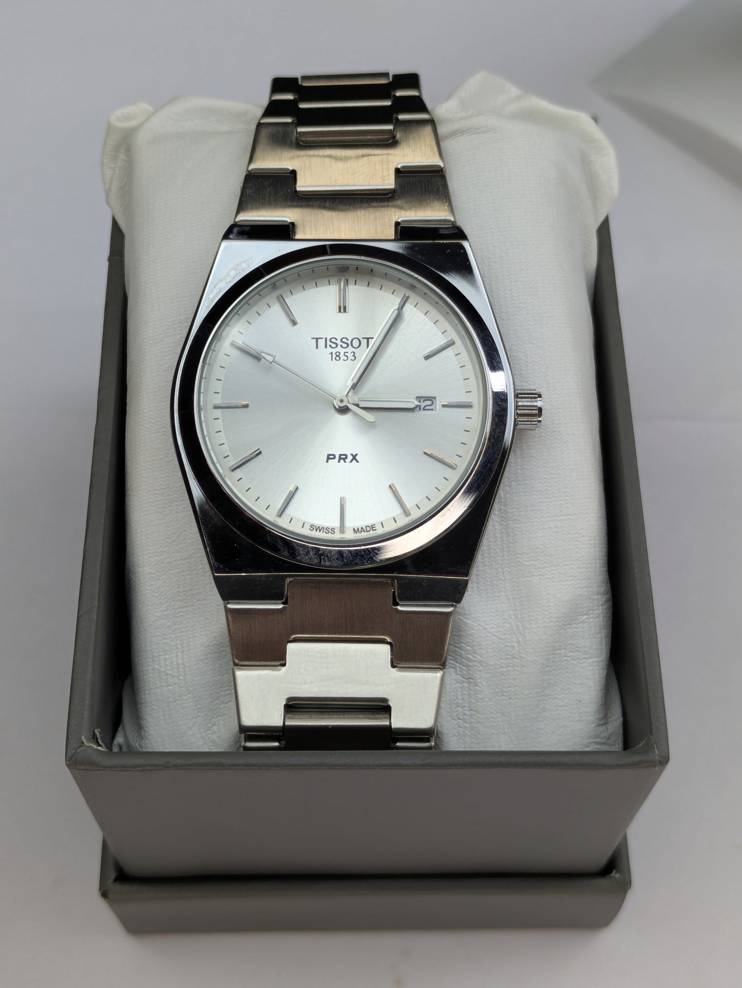 Timora Horizon Silver – Premium Stainless Steel Watch